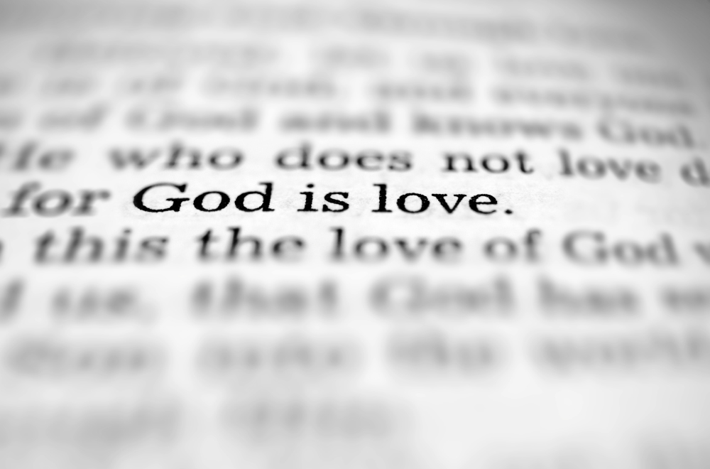 God is love text - Abiding Savior Evangelical Lutheran Church of Elk River, MN